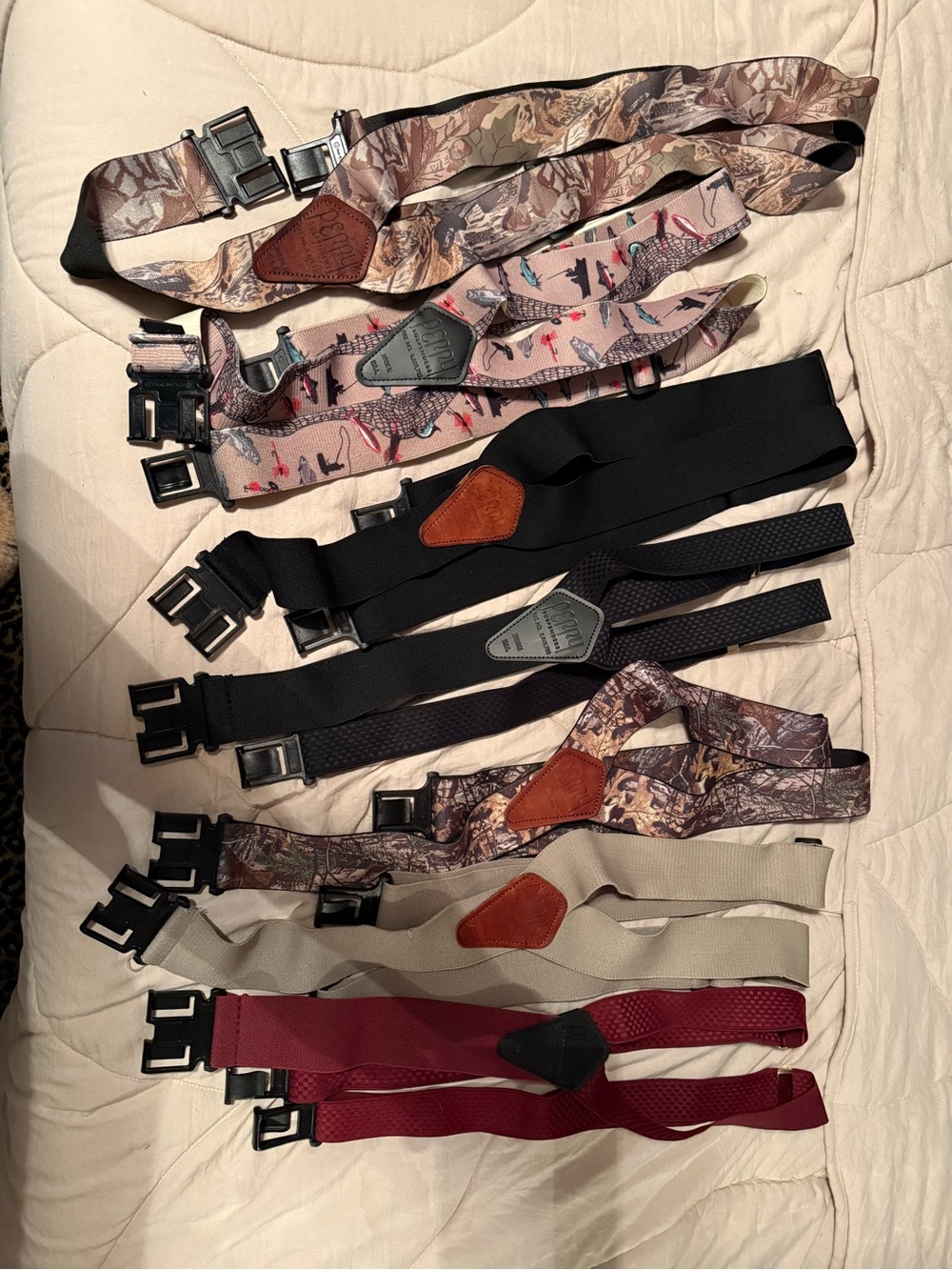 Men’s Suspenders (Various Colors/Styles)